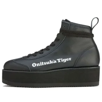 Delegation Chunk High Top Shoes “Black Faux Fur”
