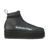 Delegation Chunk High Top Shoes “Black Faux Fur”