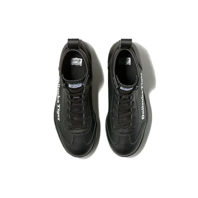 Delegation Chunk High Top Shoes “Black Faux Fur”