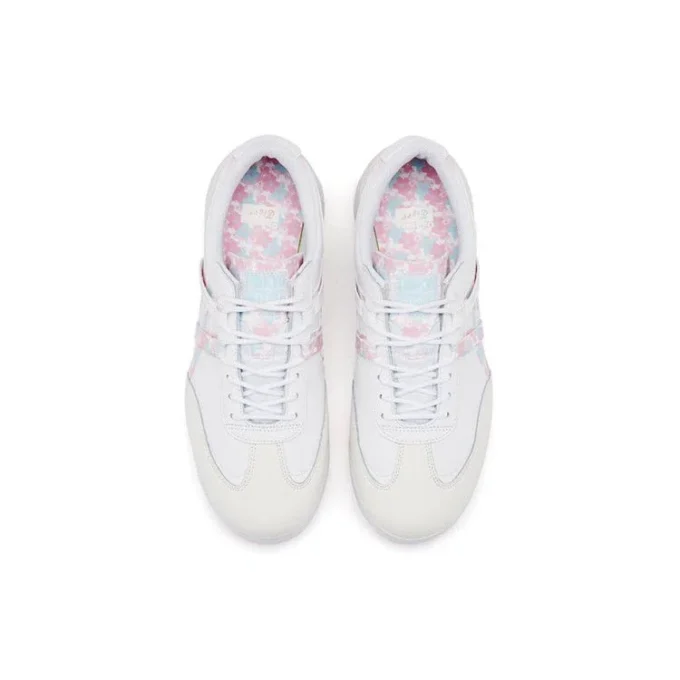Delegation EX Shoes “White Cream Pink Blue”