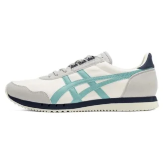 Dualio Marathon Running Shoes “Cream White Grey Aqua”