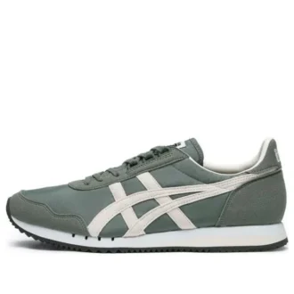 Dualio Marathon Running Shoes “Green Cream White”