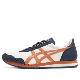 Dualio Marathon Running Shoes “White Navy Orange” Dualio Marathon Running Shoes “White Navy Orange”