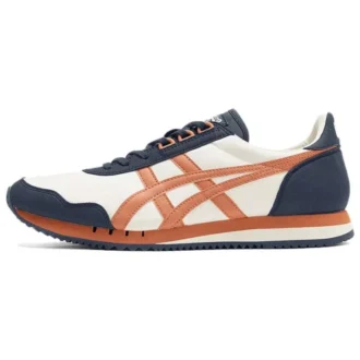 Dualio Marathon Running Shoes “White Navy Orange” Dualio Marathon Running Shoes “White Navy Orange”