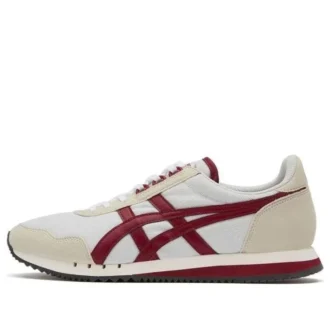 Dualio Shoes “Cream Burgundy”