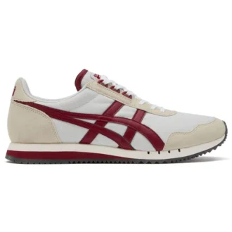 Dualio Shoes “Cream Burgundy”