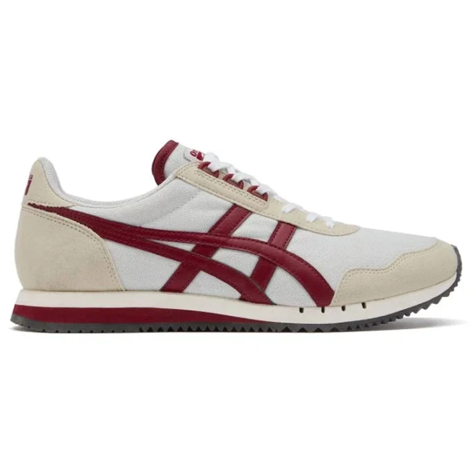 Dualio Shoes “Cream Burgundy”