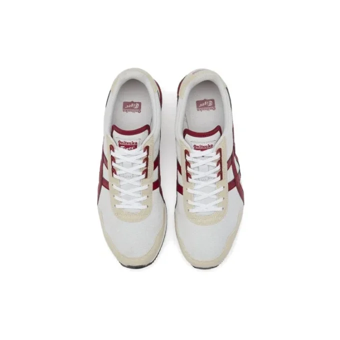 Dualio Shoes “Cream Burgundy”