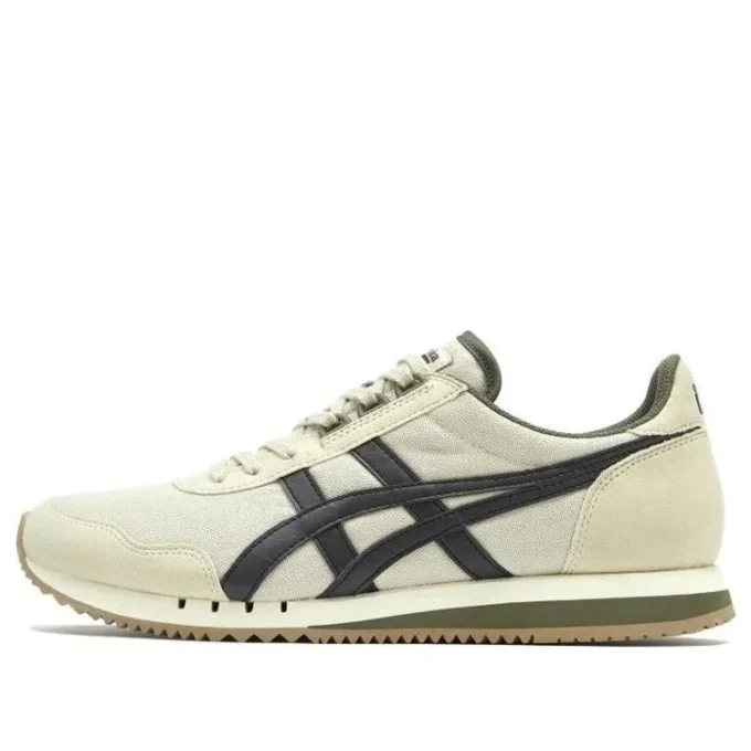 Dualio Shoes “Cream Grey Green”