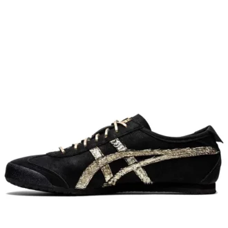 Mexico 66 Slip-On “Black Silver”