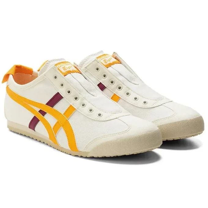 Mexico 66 Slip-On “Cream Citrus Red”