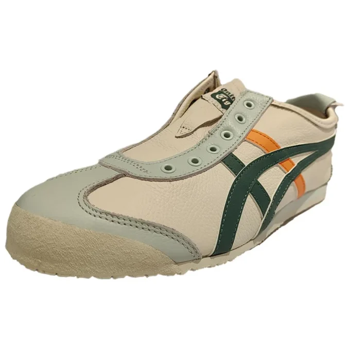 Mexico 66 Slip-On Sneakers “Beige Grass Green”