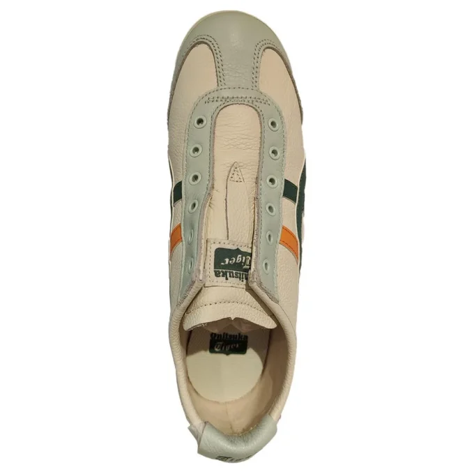 Mexico 66 Slip-On Sneakers “Beige Grass Green”