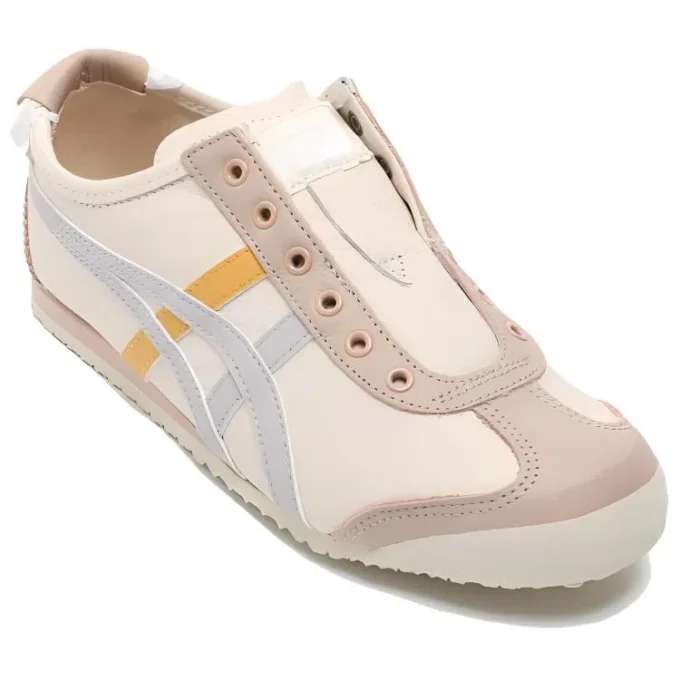 Mexico 66 Slip-On Sneakers “Beige Grey Yellow”
