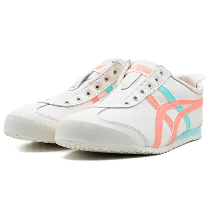 Mexico 66 Slip-On “White Aqua Orange”