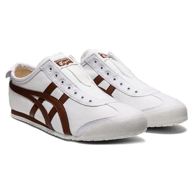 Mexico 66 Slip-On “White Reddish Brown”