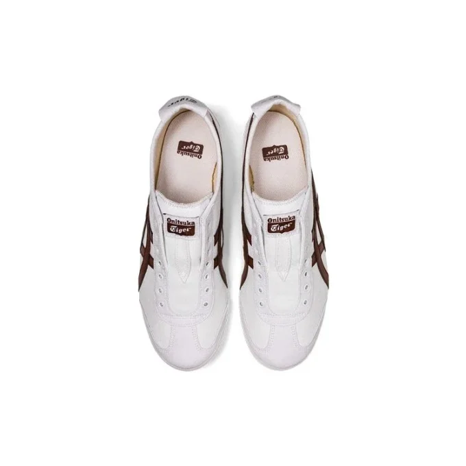 Mexico 66 Slip-On “White Reddish Brown”
