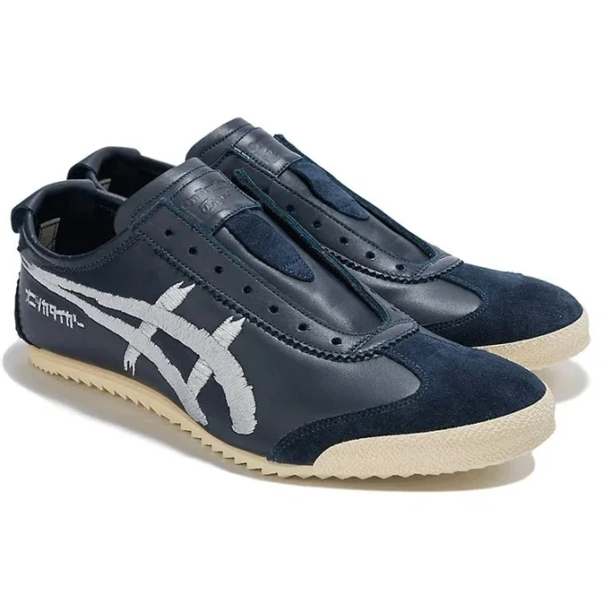 Mexico Slip-on Deluxe “Navy White”