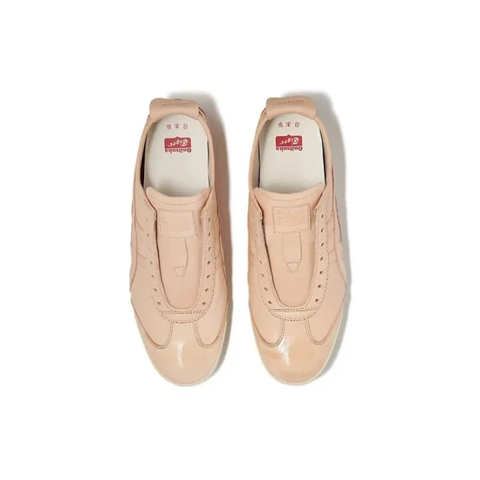 Mexico Slip-on Deluxe Shoes “Leaf Beige”