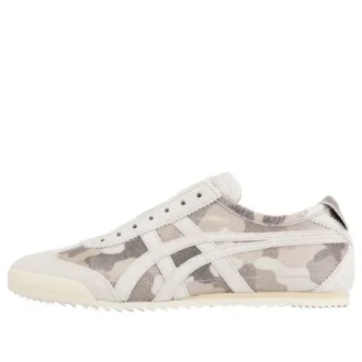 Mexico Slip-On Deluxe “White Grey Camouflage”