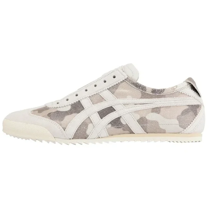 Mexico Slip-On Deluxe “White Grey Camouflage”