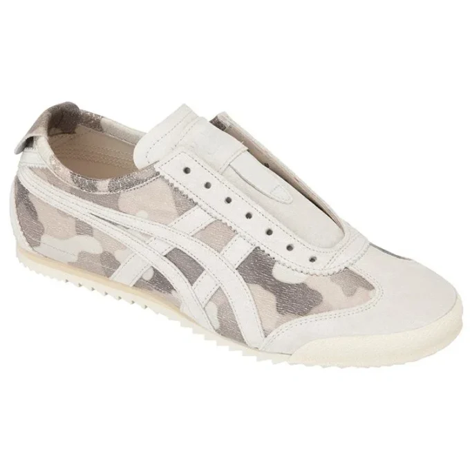 Mexico Slip-On Deluxe “White Grey Camouflage”