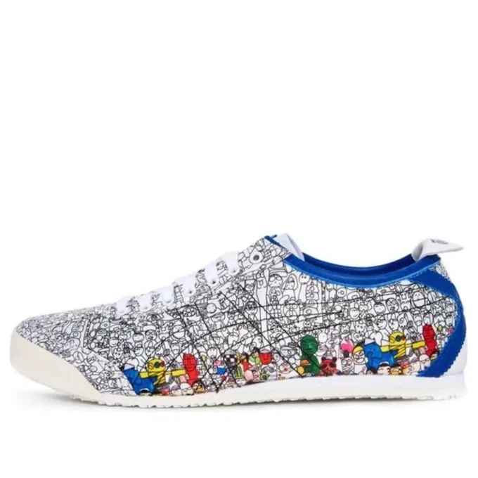 Onitsuka Tiger x Kanta&Kaede Mexico 66 Sneakers “White Black Blue”