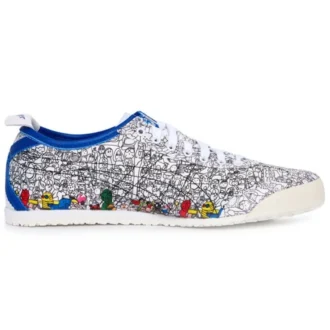 Onitsuka Tiger x Kanta&Kaede Mexico 66 Sneakers “White Black Blue”