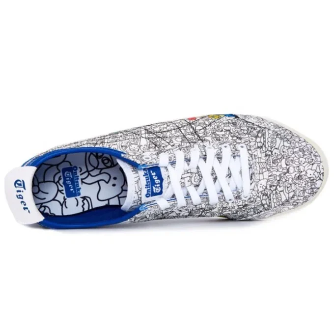 Onitsuka Tiger x Kanta&Kaede Mexico 66 Sneakers “White Black Blue”