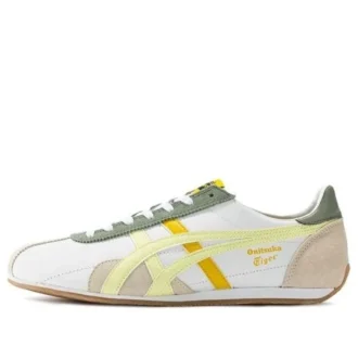 Runspark Shoes “White Olive Green Yellow”