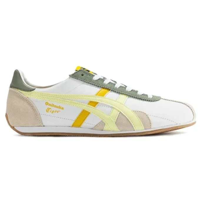 Runspark Shoes “White Olive Green Yellow”
