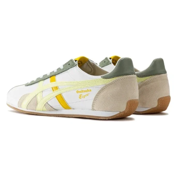 Runspark Shoes “White Olive Green Yellow”