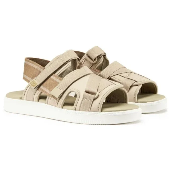 Tokuten Sandal “Khaki White”