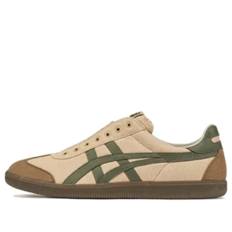 Tokuten Slip-On “Beige Brown Green”