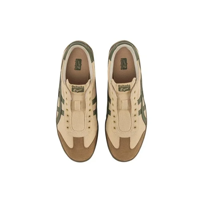 Tokuten Slip-On “Beige Brown Green” Tokuten Slip-On “Beige Brown Green”